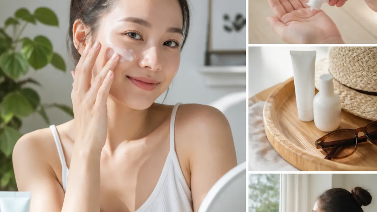 ภาพประกอบเรื่อง ตอนที่ฉันเริ่มใส่ sunscreen ทุกวัน: เรื่องเล่าการเปลี่ยนแปลงครั้งใหญ่ที่ทำให้ผิวหน้าของฉันกลับมาชีวิตใหม่